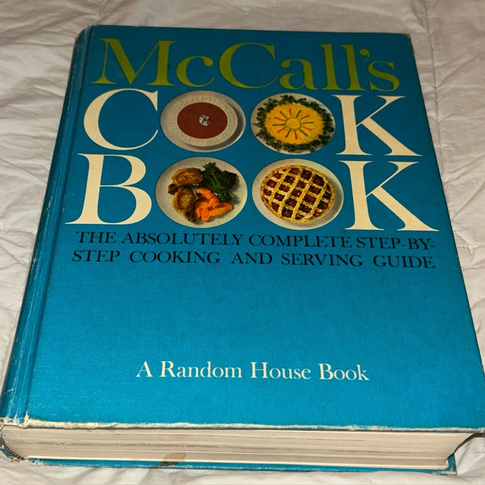 McCall's Cookbook 1st Print Complete Step by Step Guide Vintage Hardcover 1963
